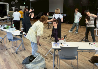 カット講習会の様子２